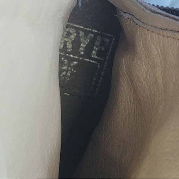 FRYE Womens PHILLIP HARNESS TALL Leather BOOTS Size 6 - Picture 10 of 12